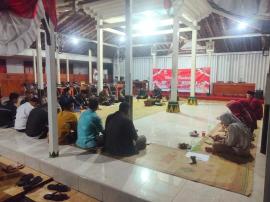 Malam Tirakatan di Aula Balai Kalurahan Mulo